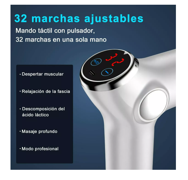 Foto 3 pulgar | Masajeador Muscular Wünd Eléctrica con Accesorios