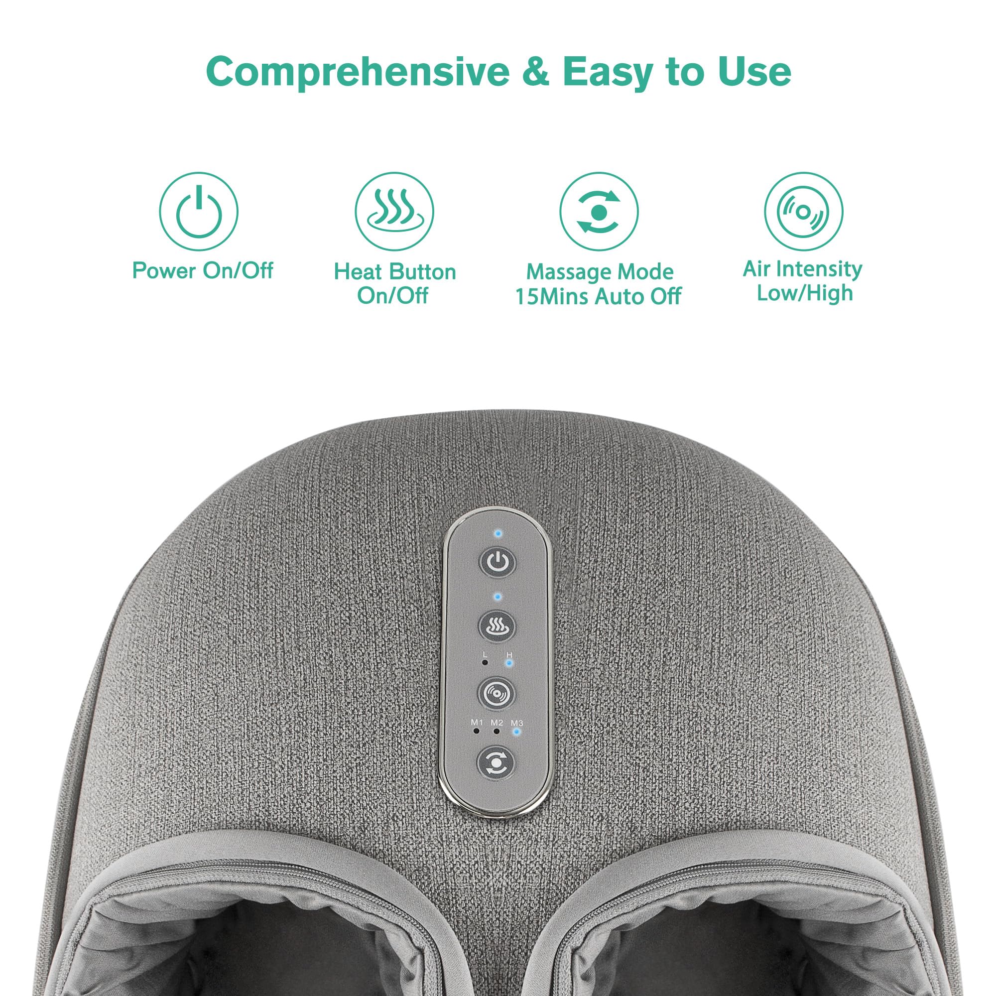 Foto 3 pulgar | Masajeador De Pies Medcursor Mdfm400 Con Calor, Amasado Shiatsu - Venta Internacional.
