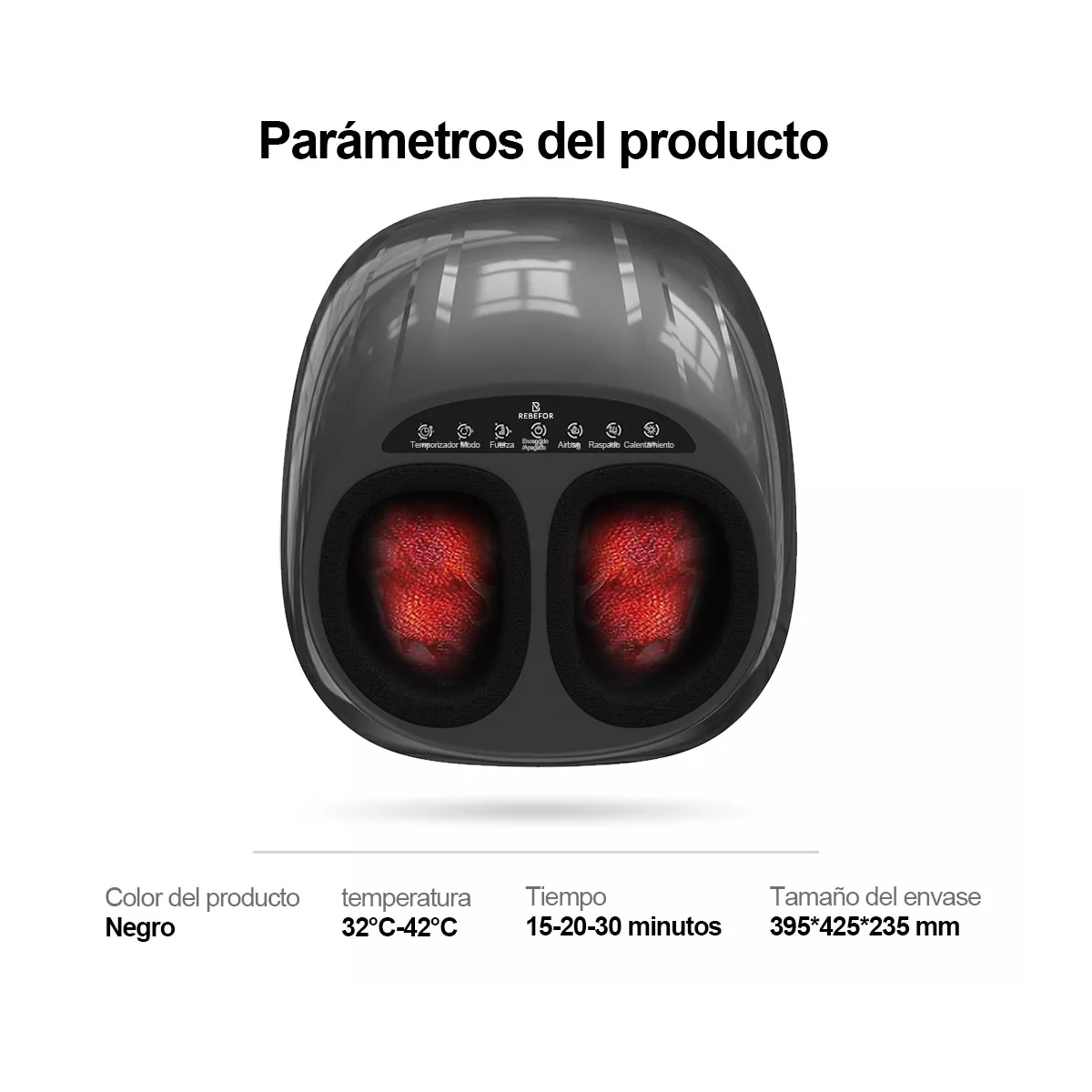 Foto 4 pulgar | Masajeador Eléctrico Mejora Circulación Y Fortalece Piernas Eo Safe Imports Esi-18452 Negro