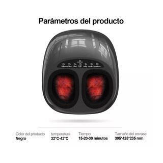 Foto 3 | Masajeador Eléctrico Mejora Circulación Y Fortalece Piernas Eo Safe Imports Esi-18452 Negro