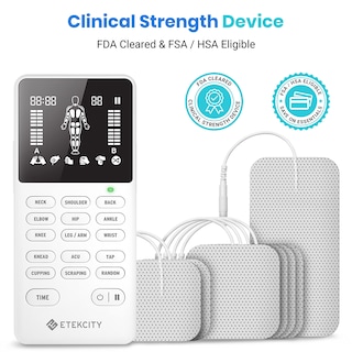 Foto 2 | Estimulador Muscular Tens Unit Etekcity De 4 Salidas Con Accesorios - Venta Internacional.