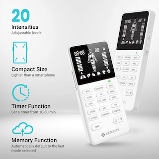 Foto 7 | Estimulador Muscular Tens Unit Etekcity De 4 Salidas Con Accesorios - Venta Internacional.