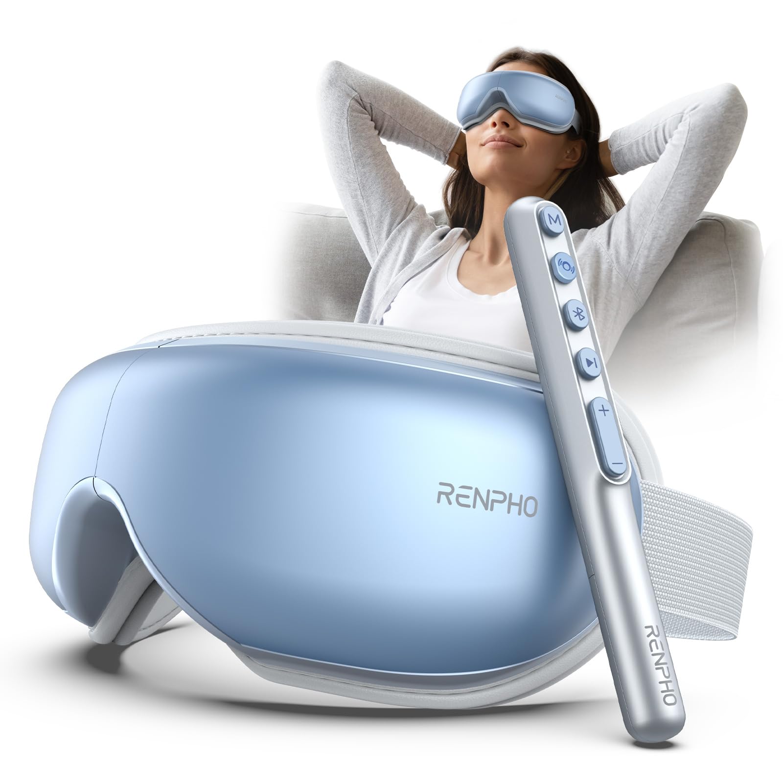 Foto 2 pulgar | Masajeador De Ojos Renpho Eyeris1 Con Compresión Y Bluetooth - Venta Internacional.
