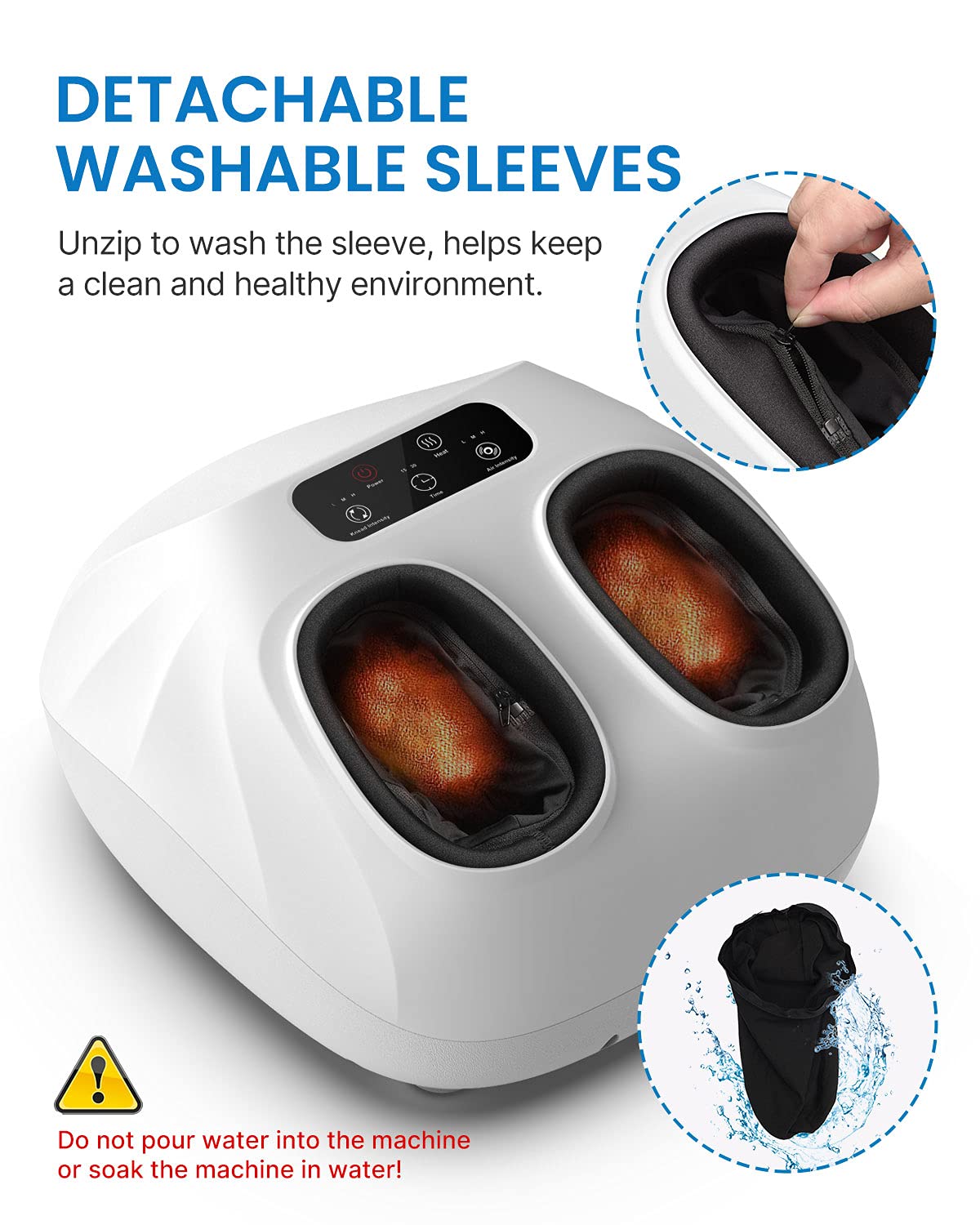 Foto 6 pulgar | Masajeador De Pies Renpho Fsa Hsa Compatible Con Calor Para Talla 14 - Venta Internacional.