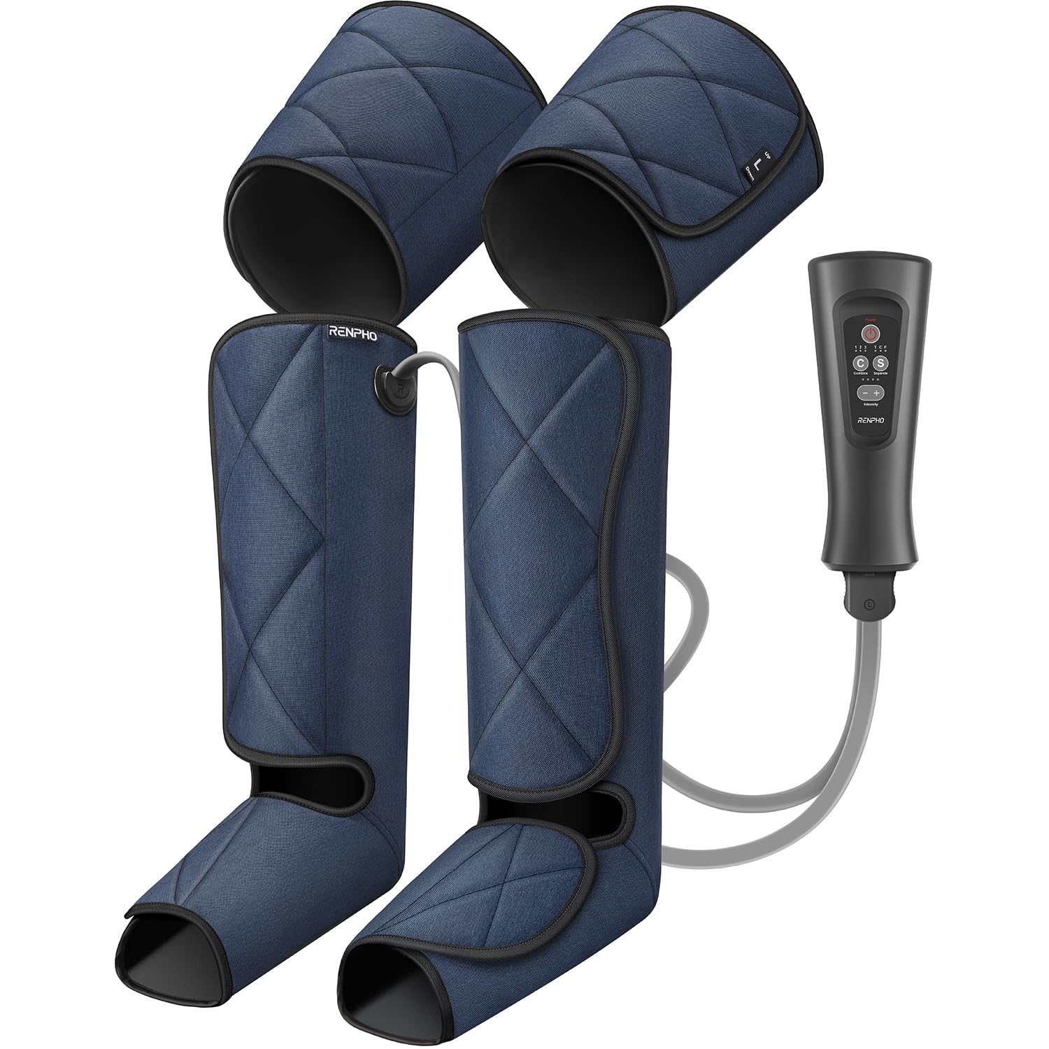 Foto 2 pulgar | Masajeador De Piernas Renpho Fsa Hsa Compatible Con Compresión De Aire Azul - Venta Internacional.