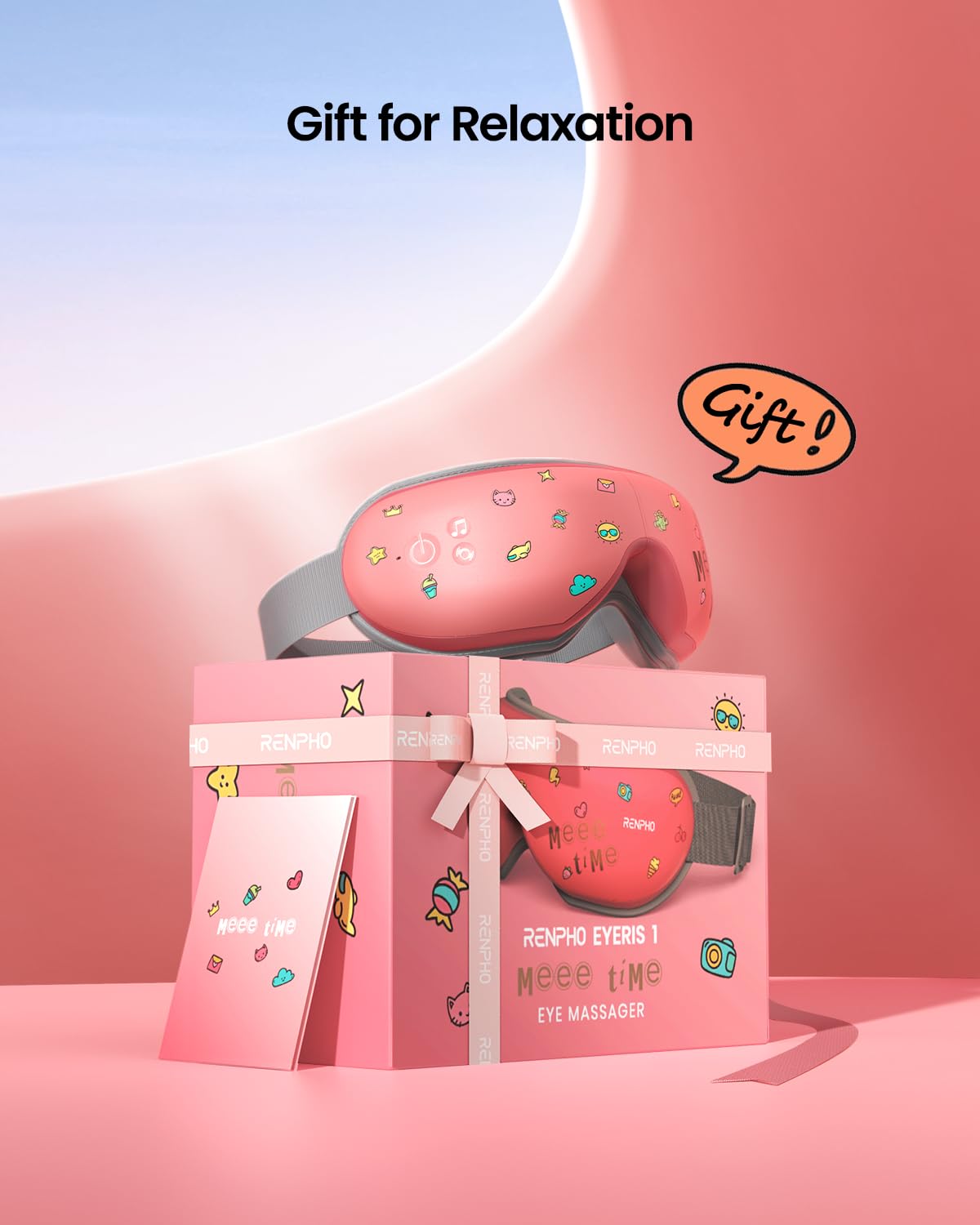 Foto 3 pulgar | Masajeador De Ojos Renpho Eyeris 1 Con Calor Para Mujeres Y Hombres - Venta Internacional.