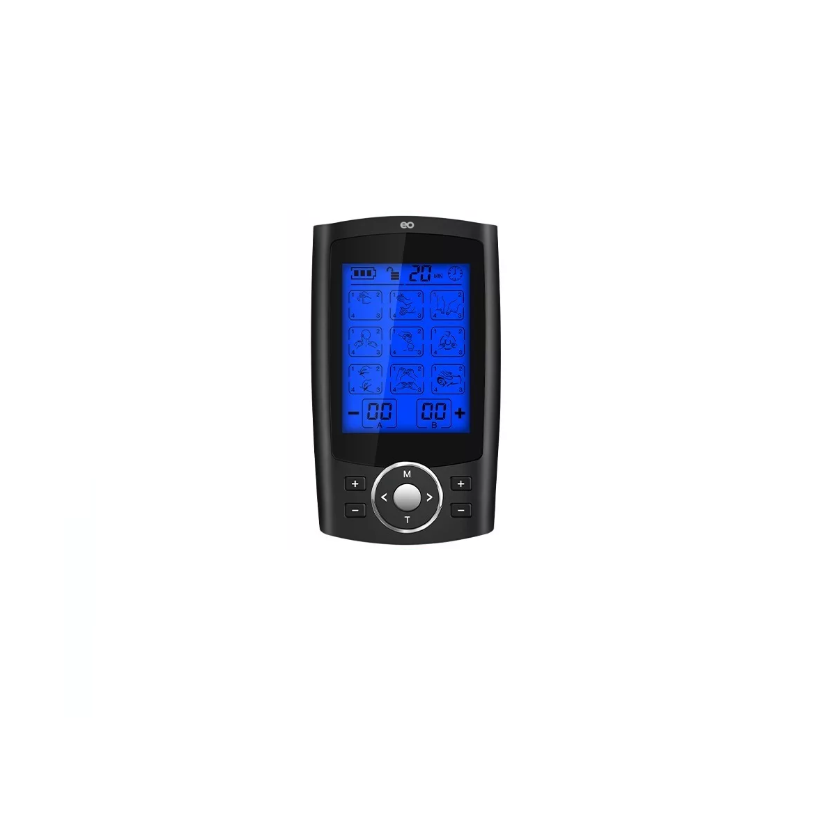 Masajeador Eléctrico Recargable Estimulador Músculo Eo Safe Imports Esi-7529-1 Blanco