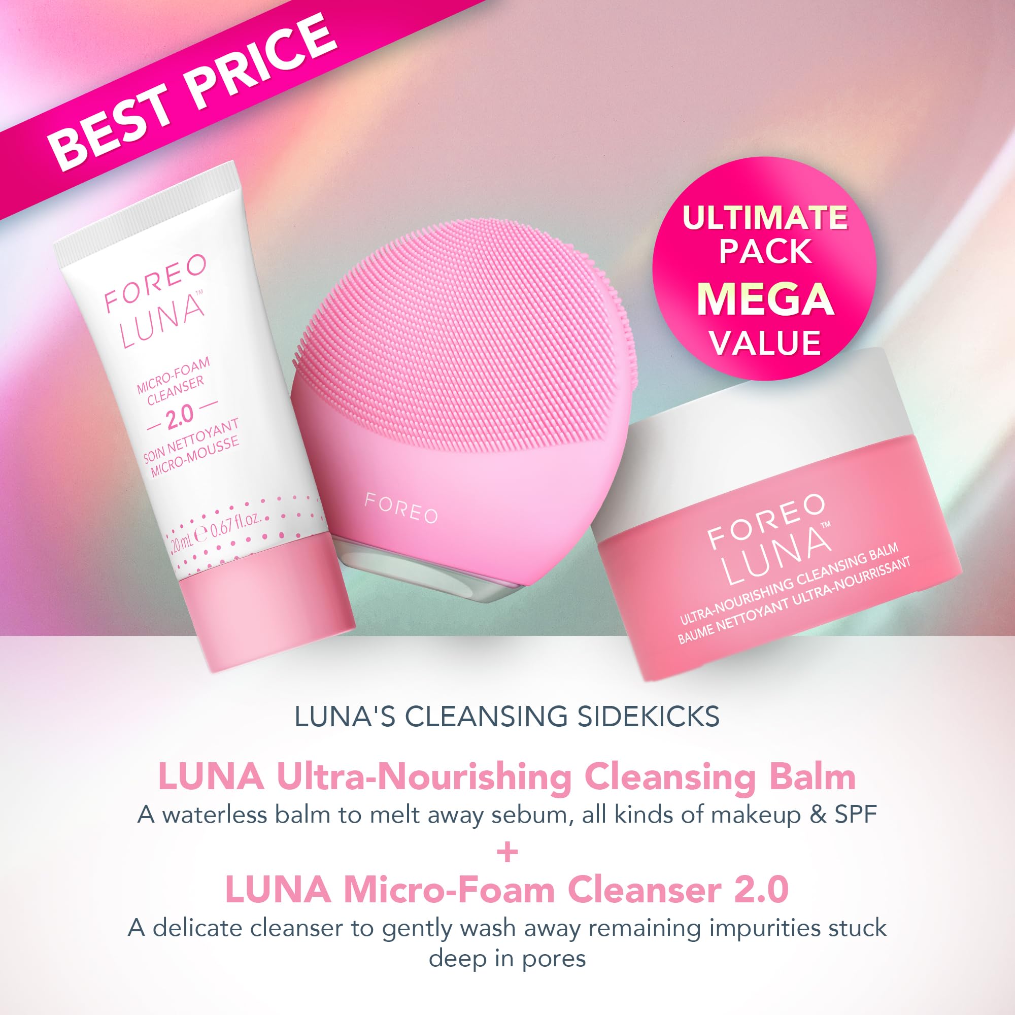 Foto 7 pulgar | Cepillo De Limpieza Facial Foreo Luna Mini 3 Con Kit De Limpieza - Venta Internacional.