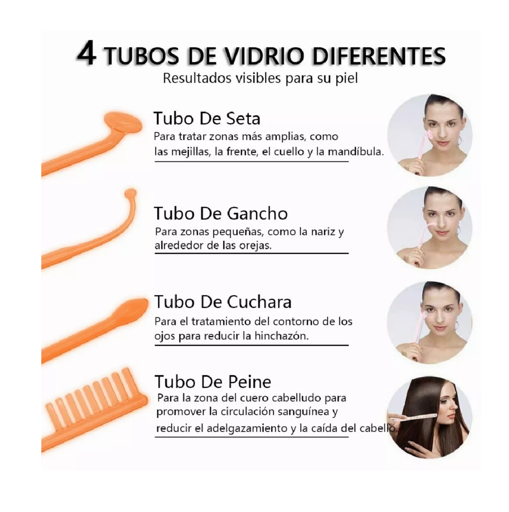 Foto 3 pulgar | Máquina De Terapia De Alta Frecuencia Para La Piel Belug Blanco