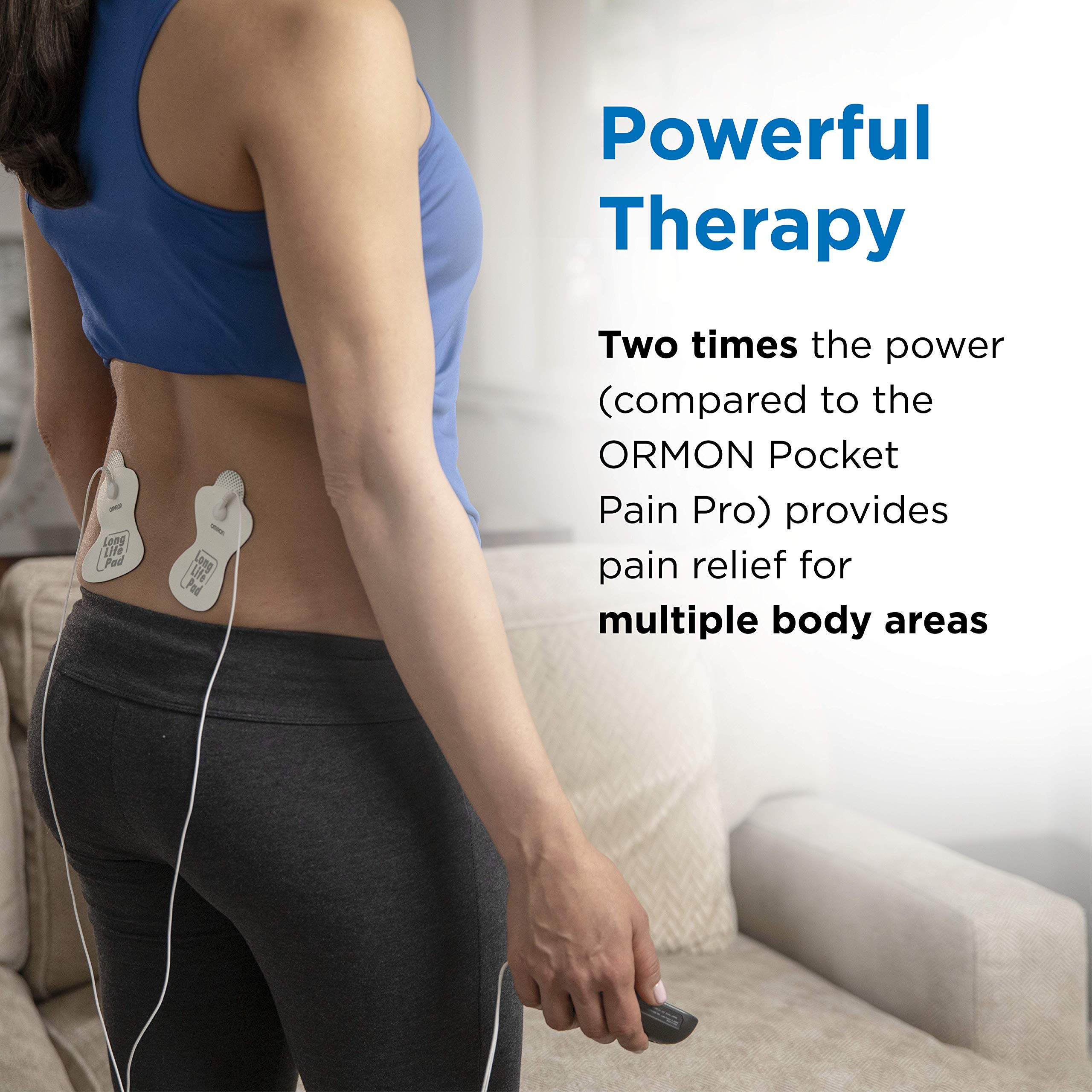 Foto 4 pulgar | Estimulador Muscular Unitario Tens Omron Max Power Relief Pm500 - Venta Internacional.