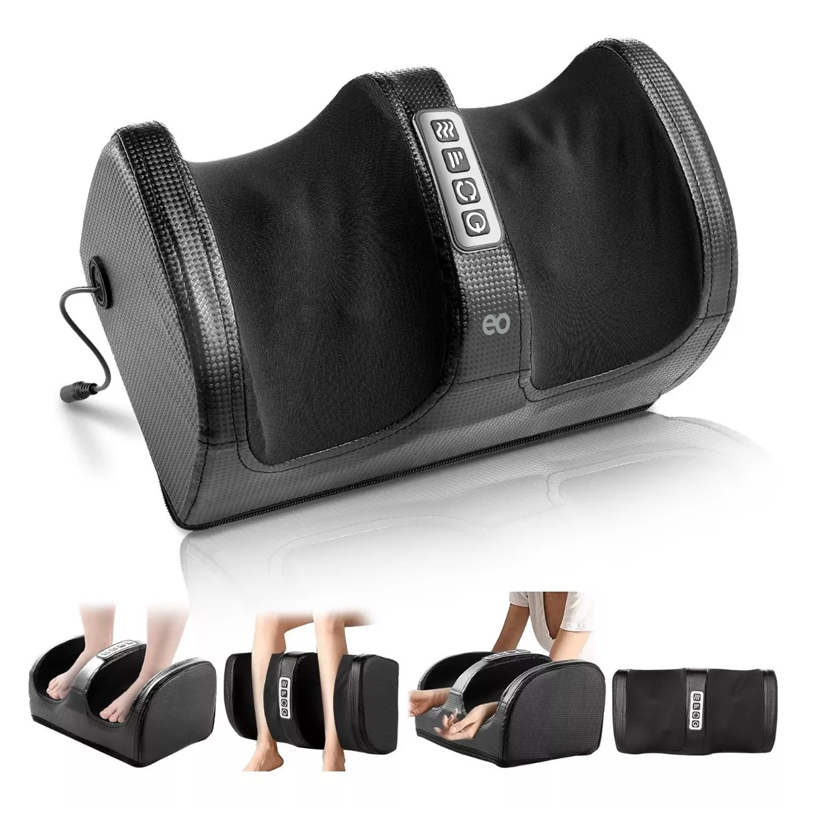 Foto 3 pulgar | Eléctrico Masajeador De Pierna Pies Brazo Rodilla Eo Safe Imports Esi-8115-1 Negro
