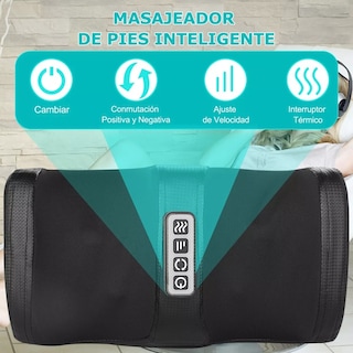 Foto 4 | Eléctrico Masajeador De Pierna Pies Brazo Rodilla Eo Safe Imports Esi-8115-1 Negro