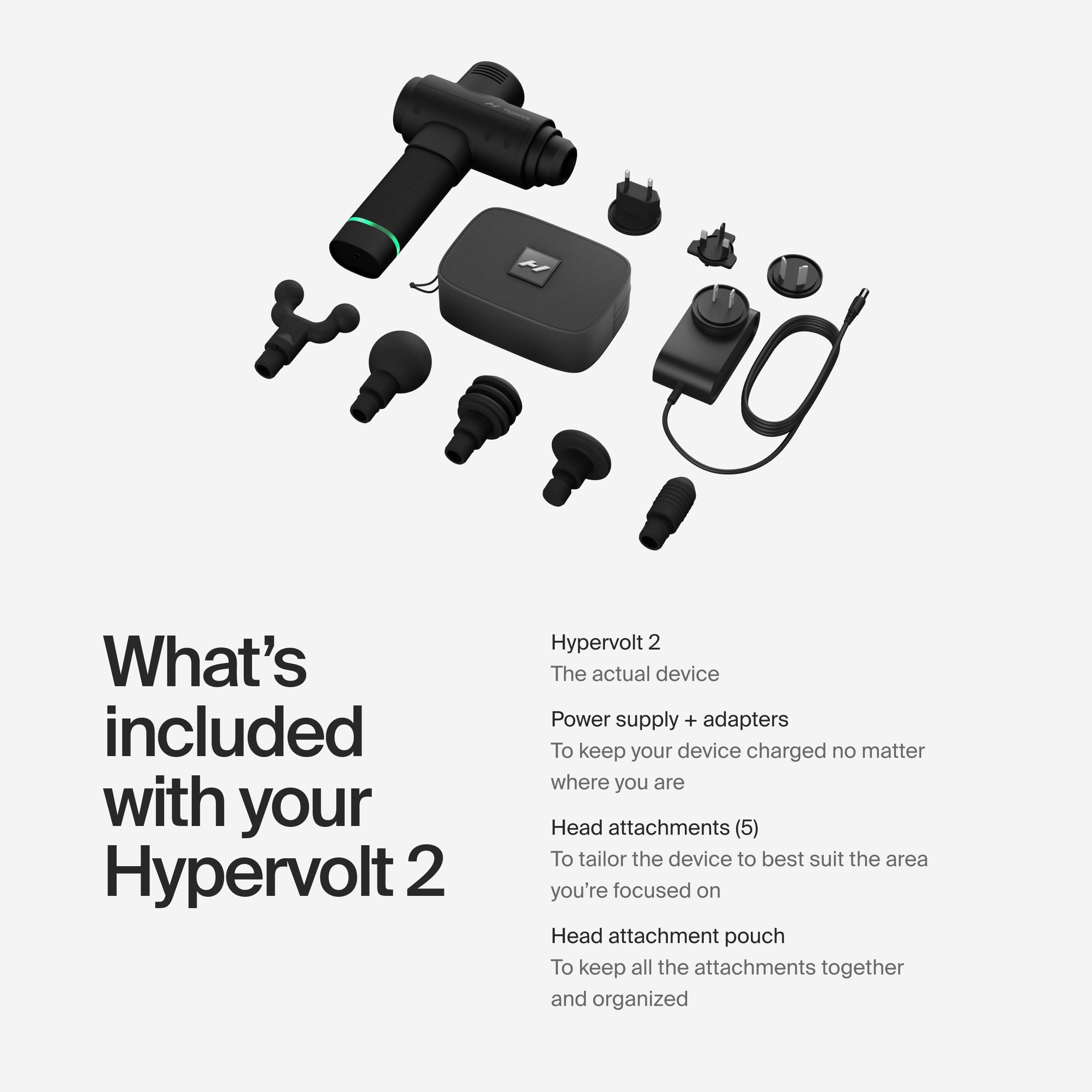 Foto 6 | Pistola Portátil De Masaje De Percusión Hyperice Hypervolt 2 Negra - Venta Internacional.