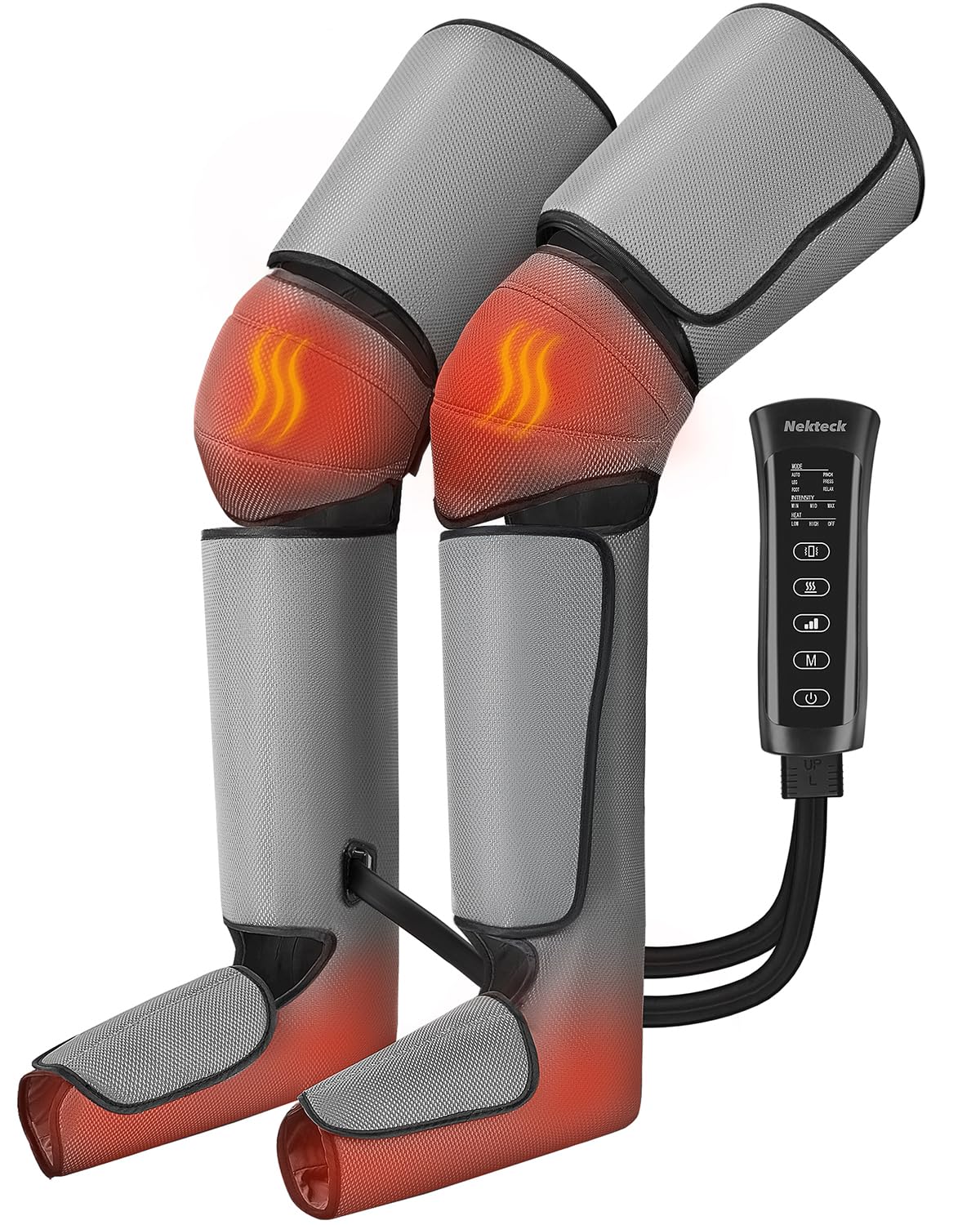 Masajeador De Piernas Nekteck Air Compression Heat Vibration