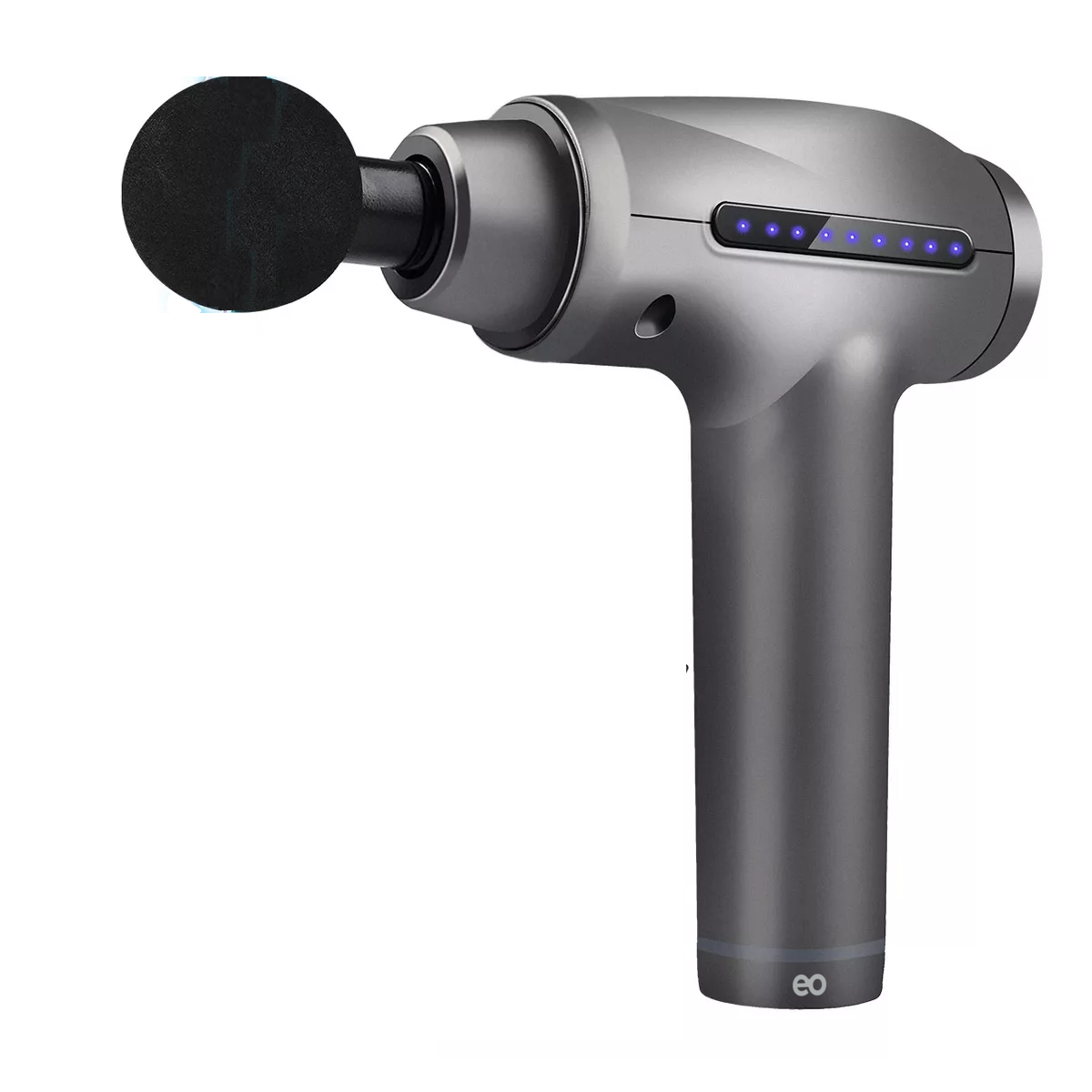 Pistola De Masaje Muscular 30 Velocidades Eo Safe Imports Esi-10318-1 Gris