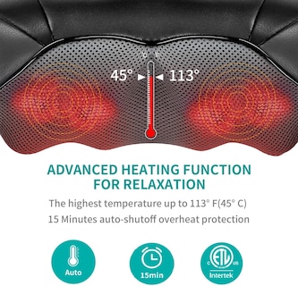 Foto 4 | Masajeador De Cuello Y Espalda Con Calor Nekteck Electric Shiatsu