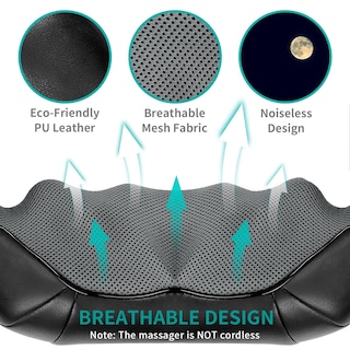 Foto 5 | Masajeador De Cuello Y Espalda Con Calor Nekteck Electric Shiatsu