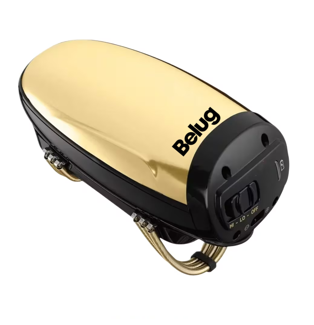 Pistola Massageadora Belug , Negro Amarillo