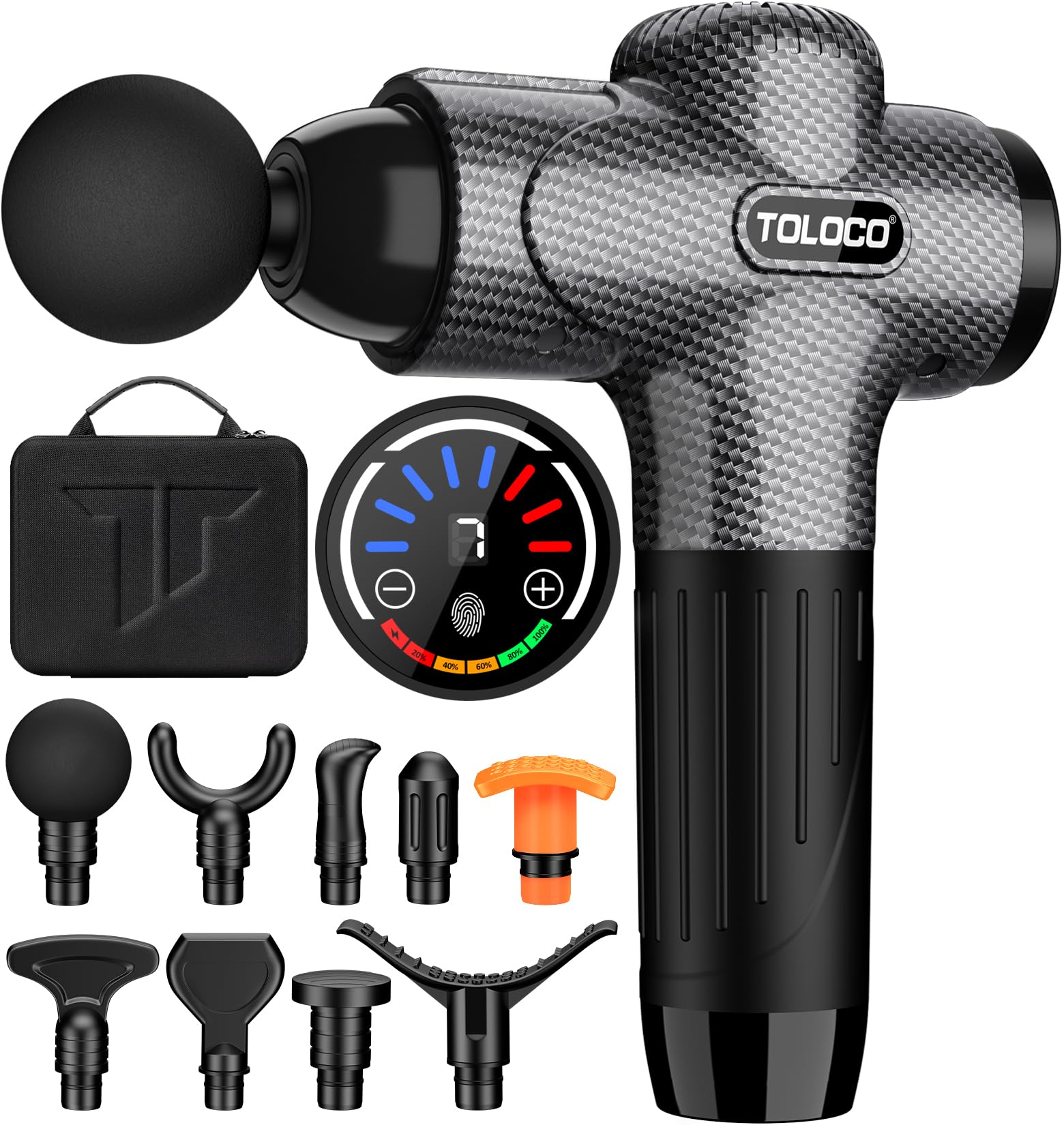 Pistola De Masaje Toloco Upgrade, Masajeador De Espalda De Tejido Profundo - Venta Internacional.