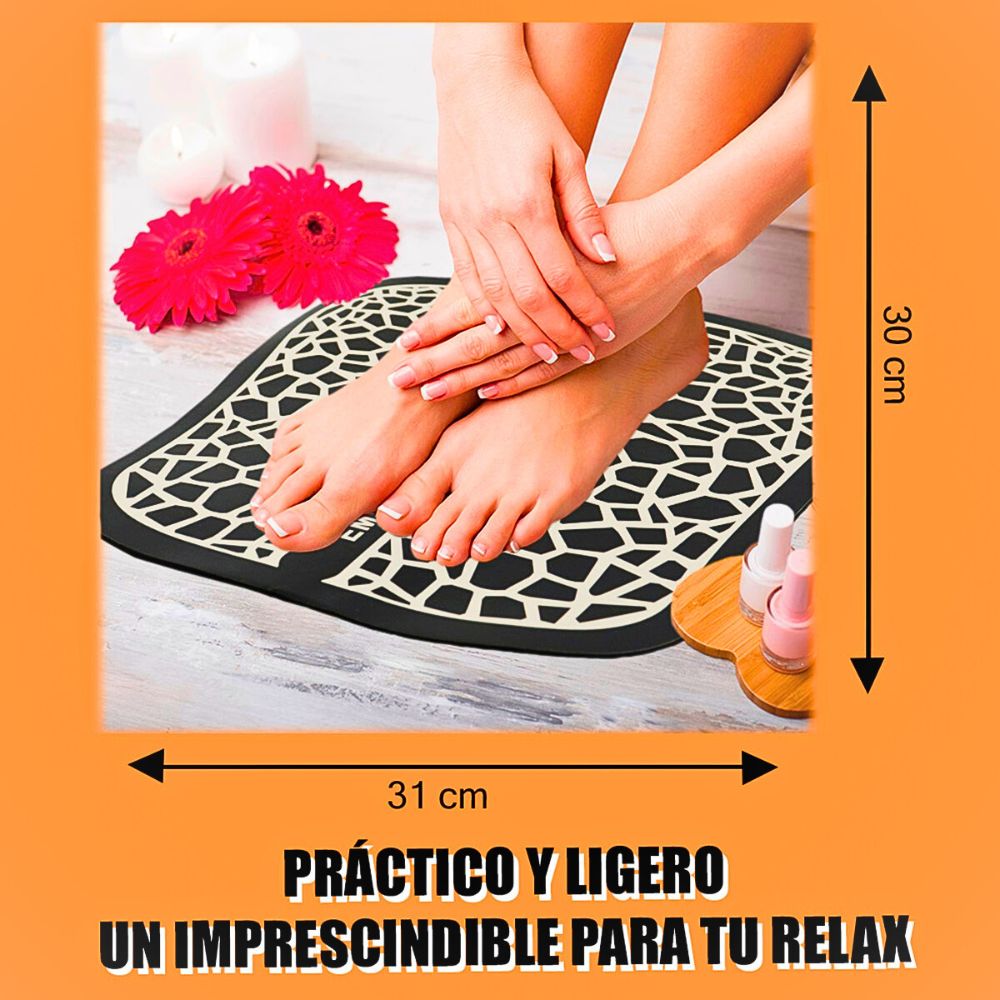 Foto 6 pulgar | Masajeador Eléctrico Portátil Para Pies Acupuntura