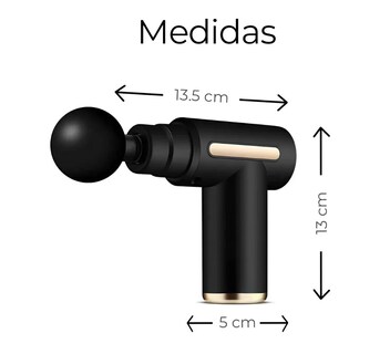 Foto 2 | Pistola De Masaje Muscular Para Relajar Aliviar El Dolor