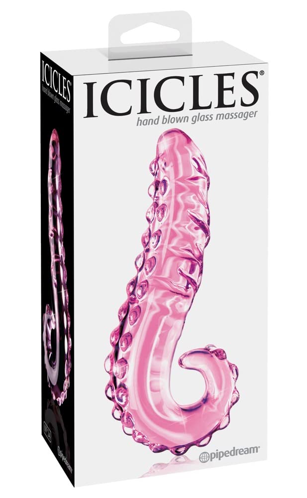 Foto 1 | Masajeador De Cristal Icicles #24, Soplado A Mano, Hipoalergénico, Pipedream - Venta Internacional.