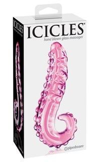 Foto 1 | Masajeador De Cristal Icicles #24, Soplado A Mano, Hipoalergénico, Pipedream - Venta Internacional.
