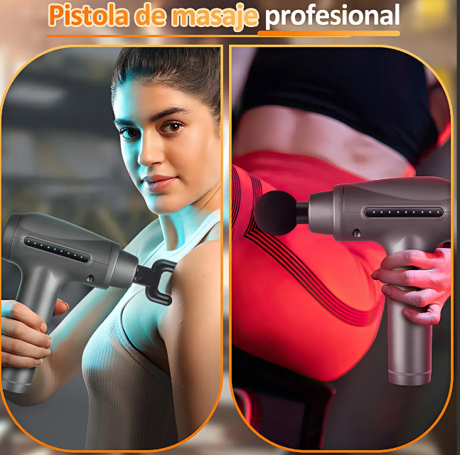 Foto 5 pulgar | Xtellar Pistola De Masaje Muscular Premium: Más Flexibilidad Y Recuperación Con 10 Cabezales Y 30 Velocidades
