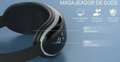 Foto 3 | Xtellar Masajeador De Ojos Premium Con Calentamiento, Bluetooth Y Música Personalizable