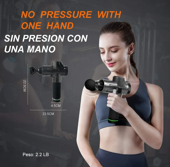 Foto 3 pulgar | Xtellar Pistola Masajeadora Profesional De Músculos, 30 Velocidades, Potencia De 24v Y Batería De 2500mah