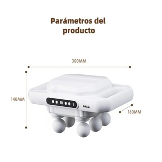 Foto 3 | Muscular Masajeador Para Relajar Aliviar El Dolor Lab.g, Masajeadores Eléctricos Masajeadores Blanco
