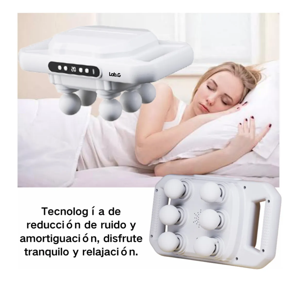 Foto 6 pulgar | Muscular Masajeador Para Relajar Aliviar El Dolor  Lab.g, Masajeadores Eléctricos Masajeadores Blanco