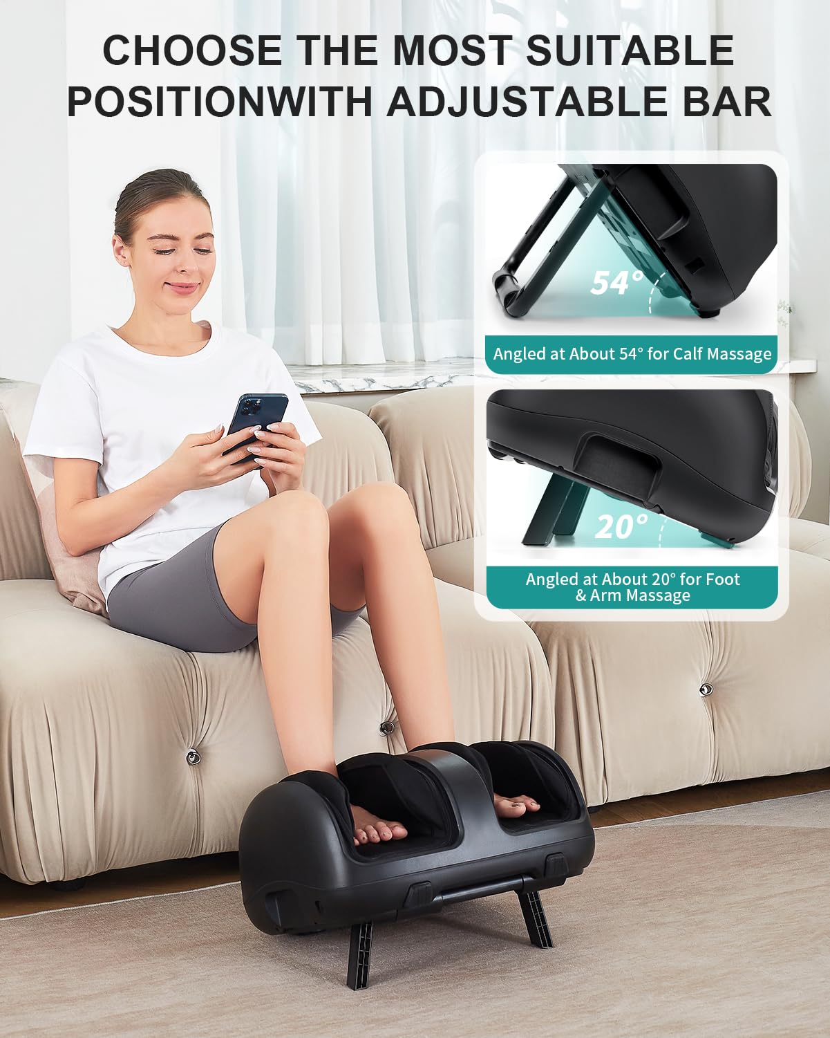 Foto 6 | Masajeador Shiatsu Para Pies Nekteck Para Aliviar El Dolor Circulatorio - Venta Internacional.