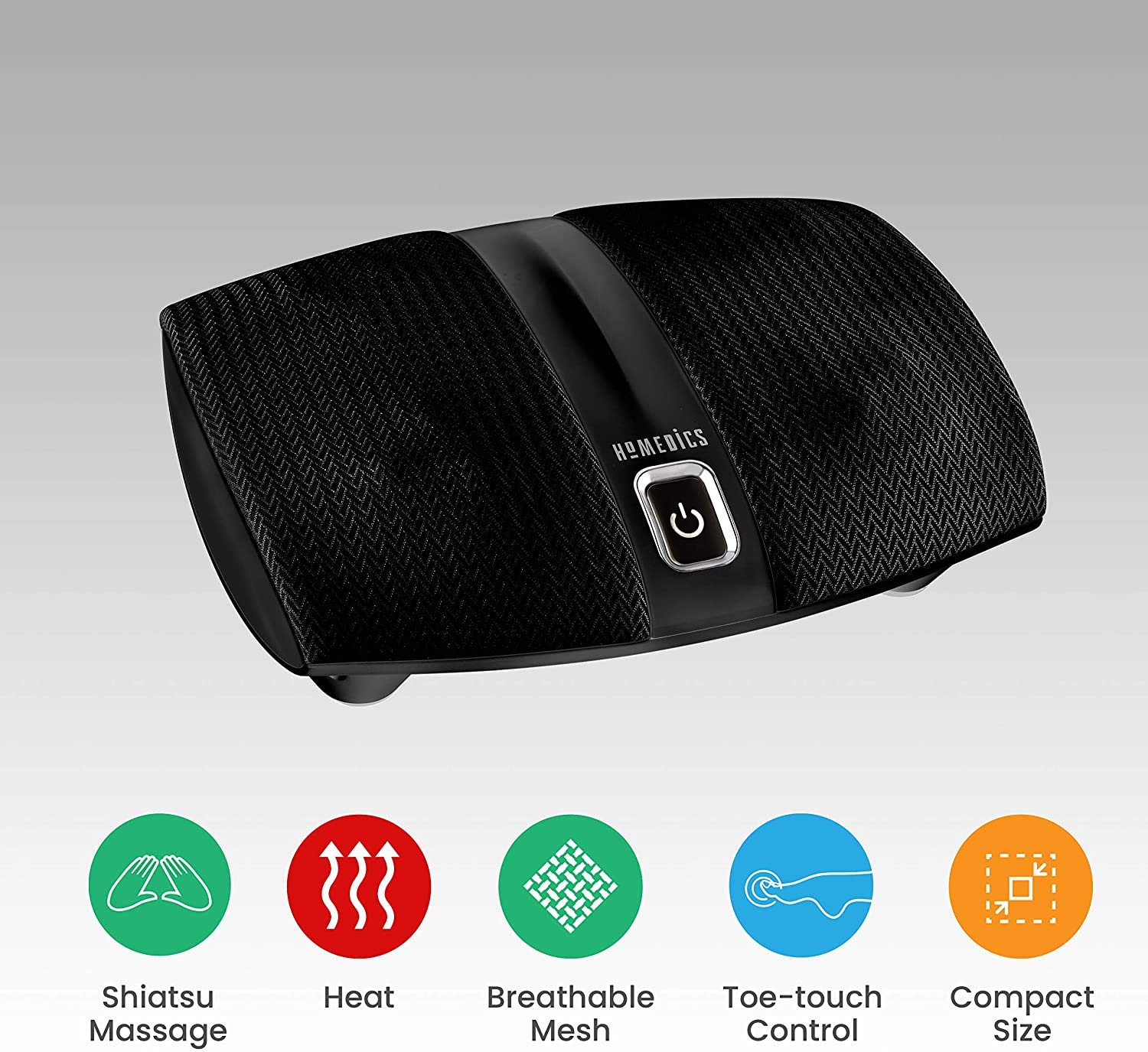 Foto 4 pulgar | Masajeador De Pies Homedics Shiatsu Select Con 12 Nodos De Masaje Heat - Venta Internacional.