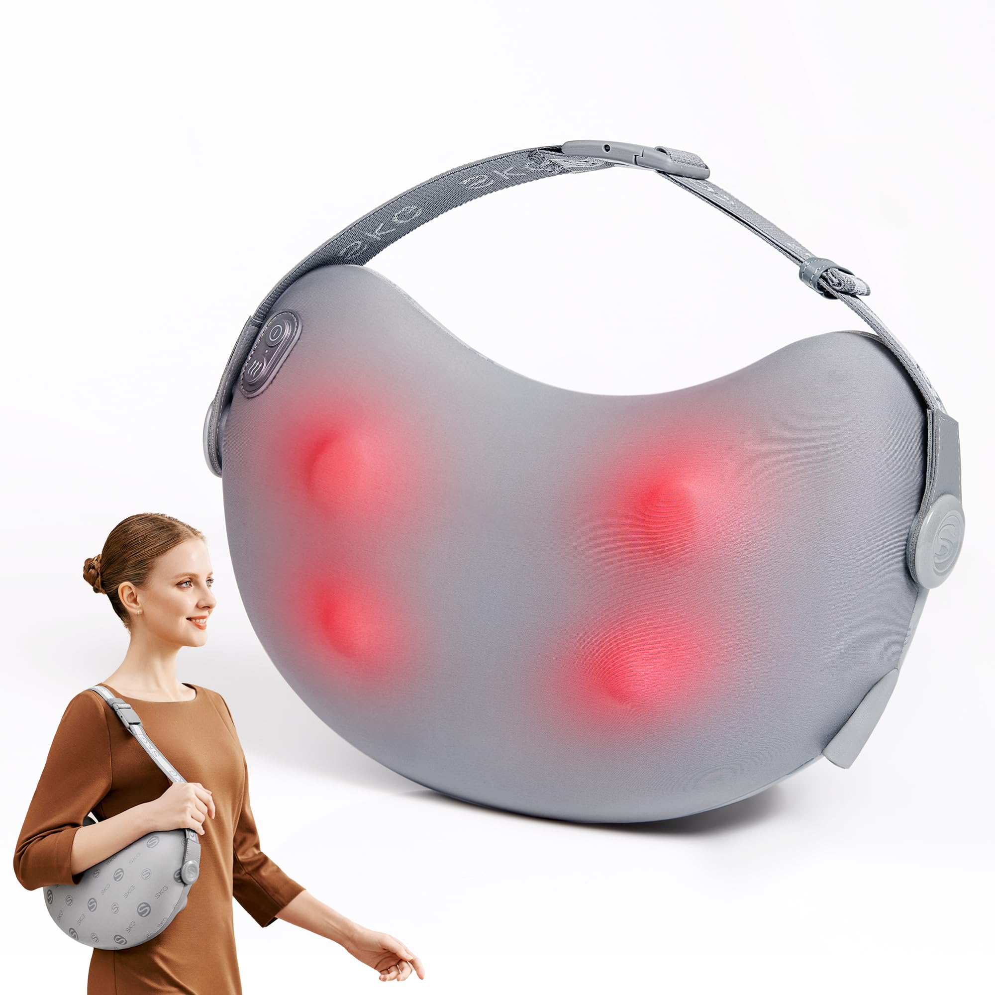 Foto 2 pulgar | Masajeador Skg T1 Pro Shiatsu Térmico Para Espalda Y Cuello Inalámbrico - Venta Internacional.