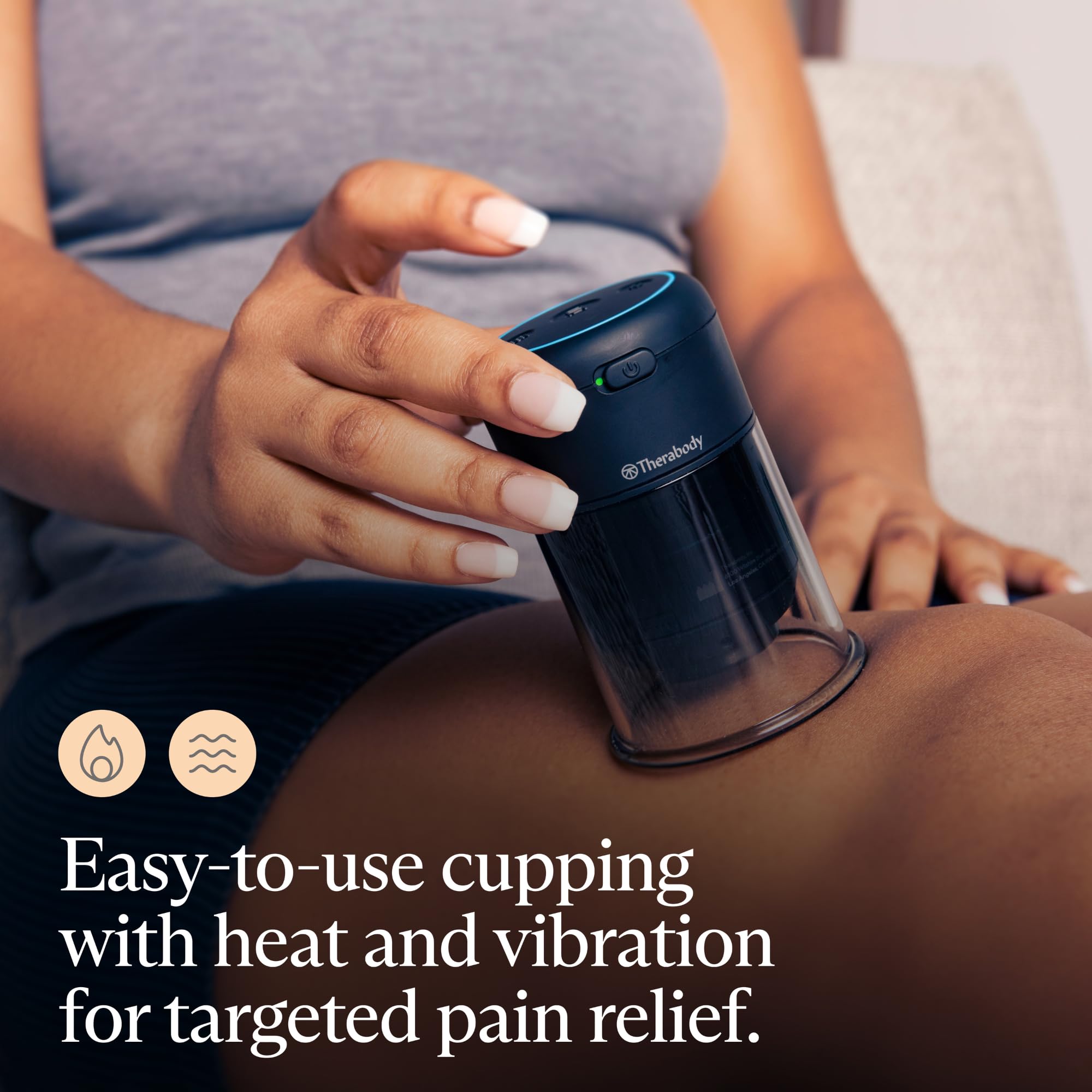 Foto 3 pulgar | Terapia De Masaje Con Ventosas Theracup Con Tecnología Thermavibration - Venta Internacional.
