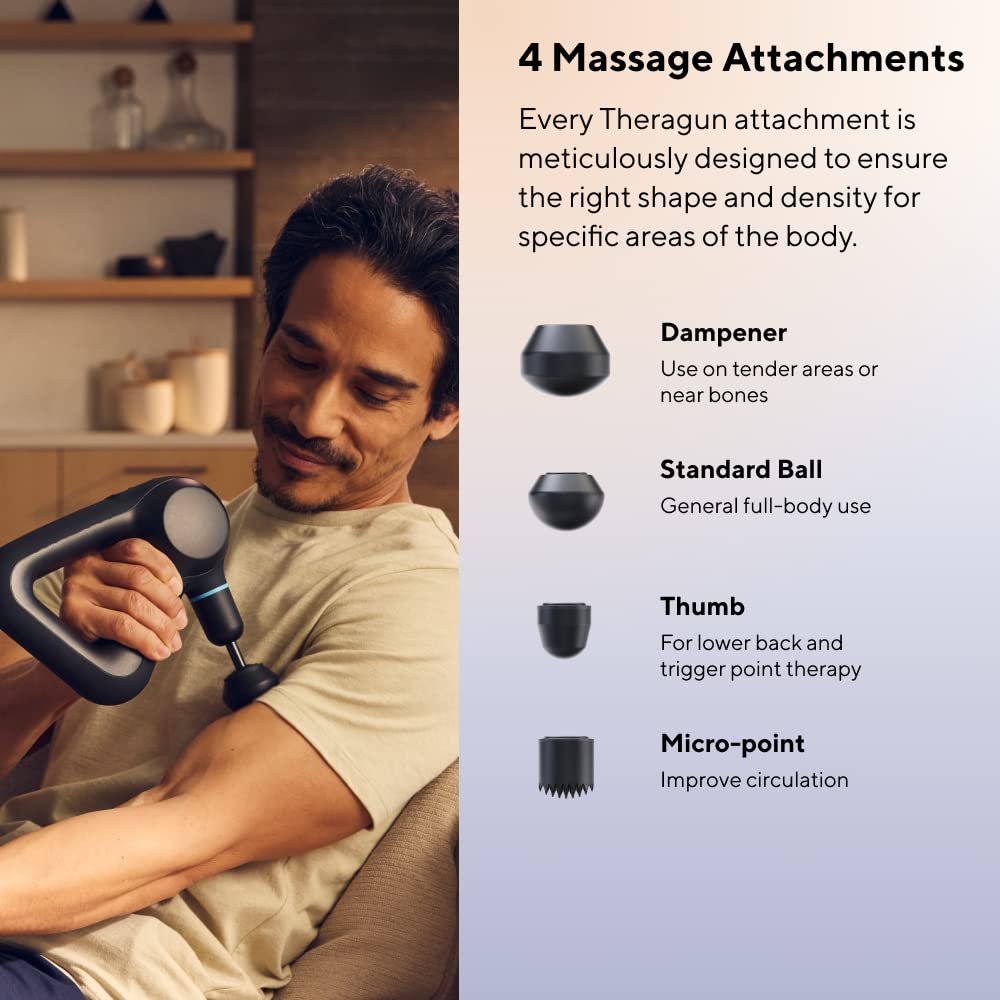 Foto 4 | Pistola De Masaje Theragun Prime Quiet Deep Tissue Therapy Negra - Venta Internacional.