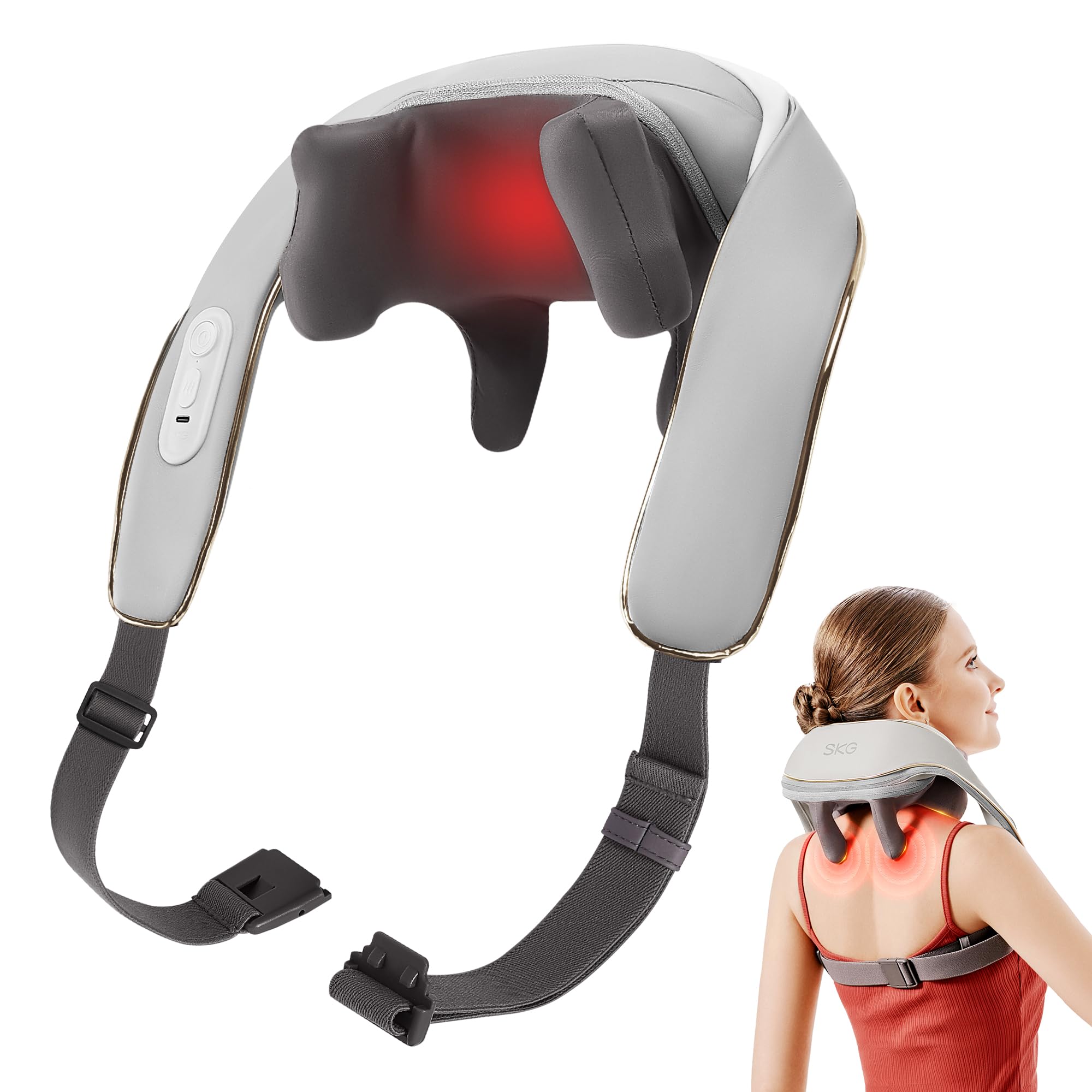 Foto 1 | Masajeador De Cuello Y Hombros Skg H5 Mini Para Aliviar El Dolor Con Calor - Venta Internacional.