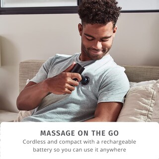 Foto 4 | Masajeador De Percusión Homedics Therapist Select Compact Con 4 Accesorios - Venta Internacional.