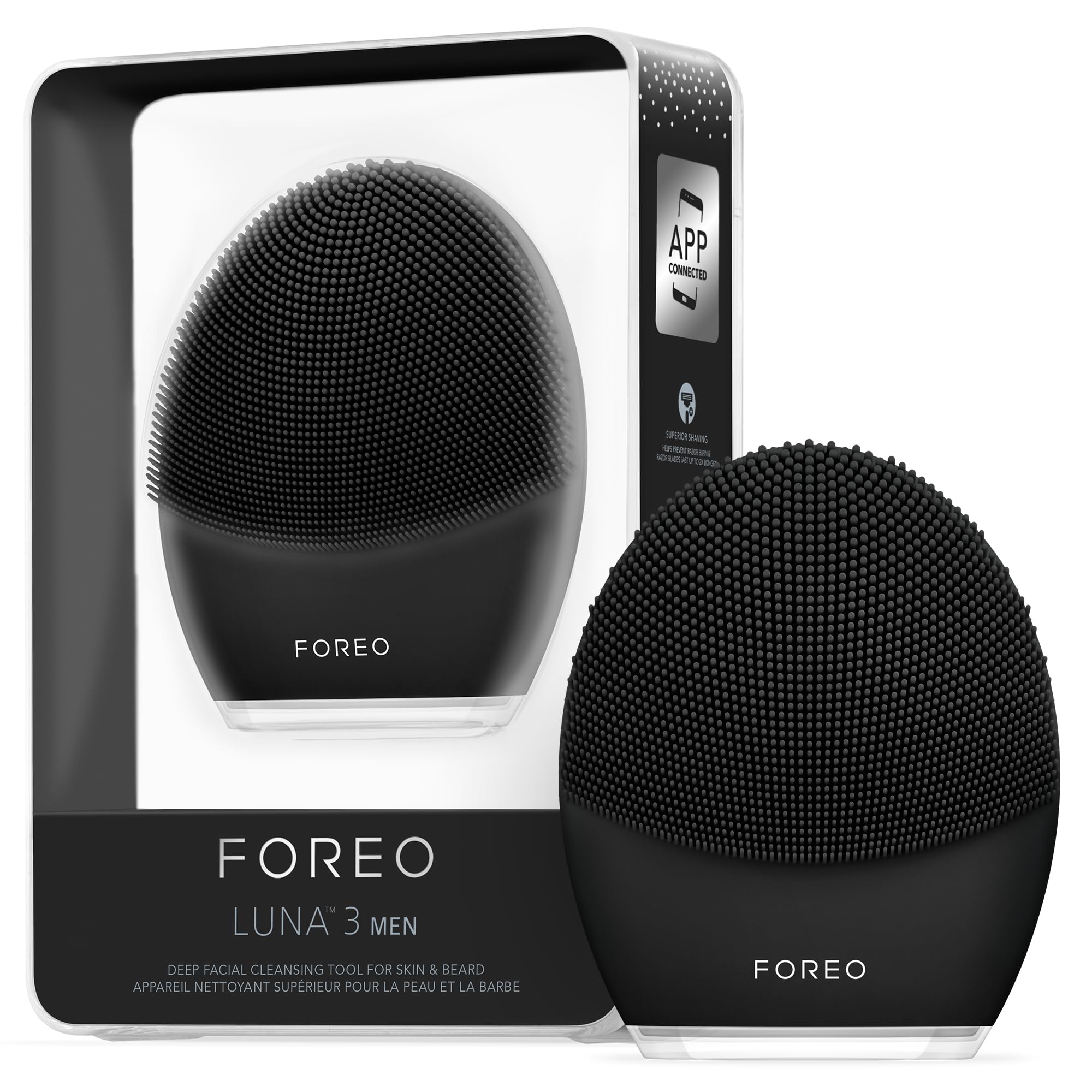Foto 2 pulgar | Cepillo De Masaje Reafirmante Y Limpiador Facial Foreo Luna 3 Men - Venta Internacional.