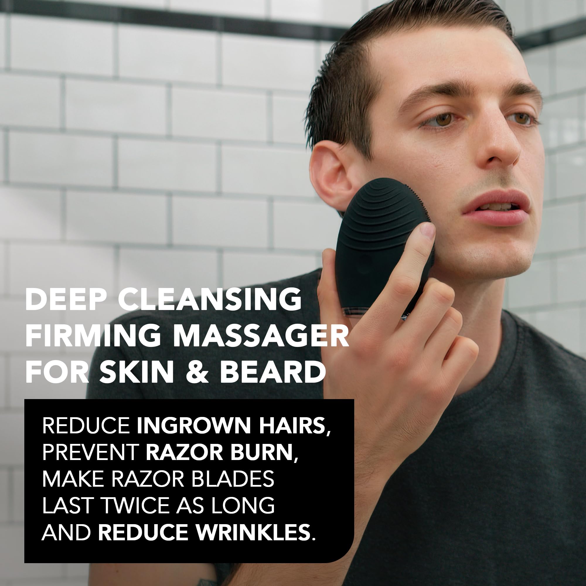 Foto 3 pulgar | Cepillo De Masaje Reafirmante Y Limpiador Facial Foreo Luna 3 Men - Venta Internacional.
