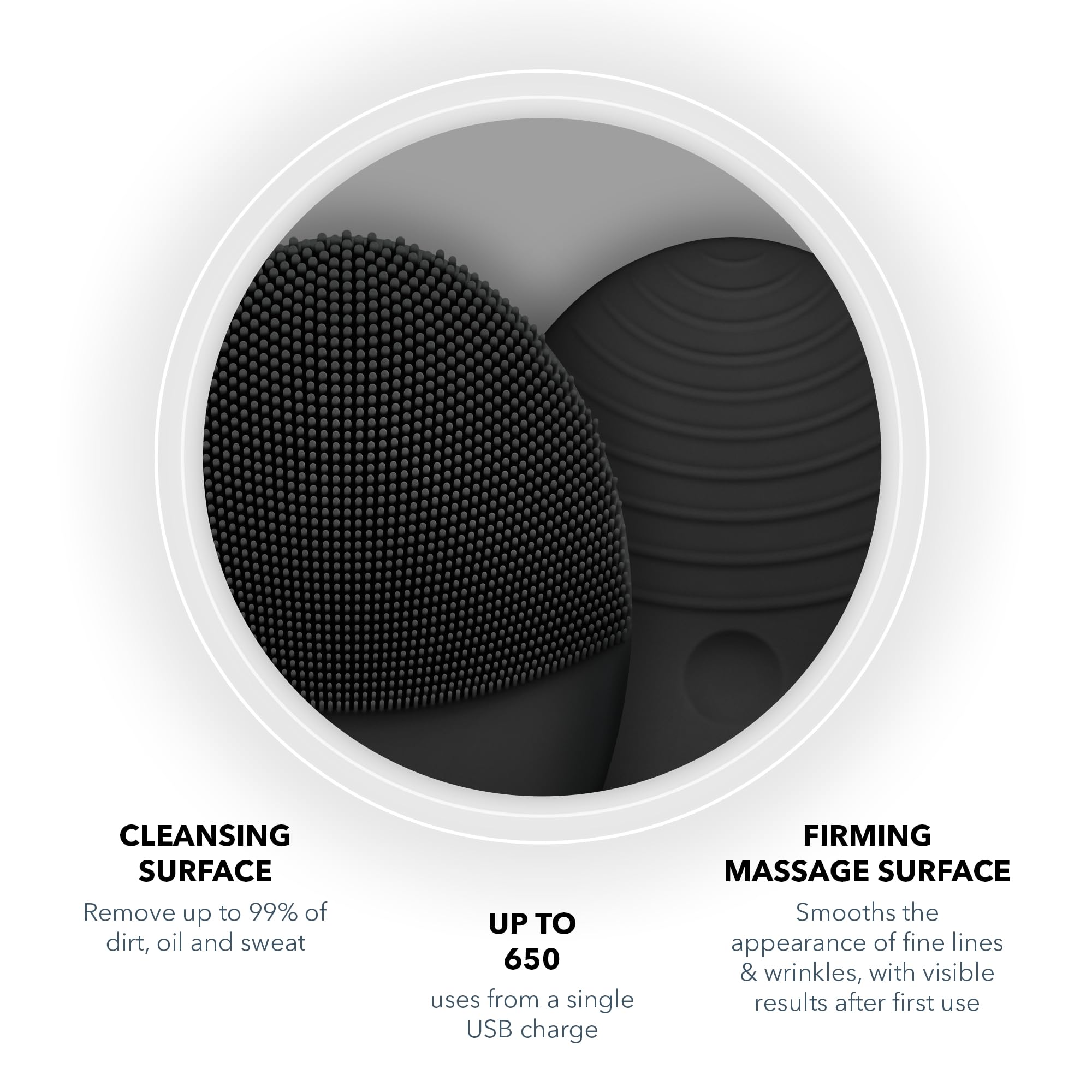 Foto 7 pulgar | Cepillo De Masaje Reafirmante Y Limpiador Facial Foreo Luna 3 Men - Venta Internacional.
