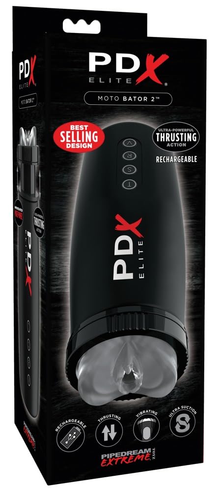 Foto 2 pulgar | Masturbador Pipedream Pdx Elite Moto-bator 2, Material Seguro Para El Cuerpo - Venta Internacional.