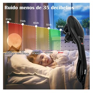 Foto 2 | Masajeadores Eléctricos, Pistola De Masaje Maquina De Masaje Belug, Negro