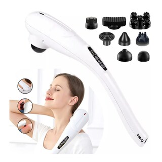 Foto 2 | Masajeador Eléctrico Portátil Genérico - Cuello, Cabeza Lab.g, Blanco