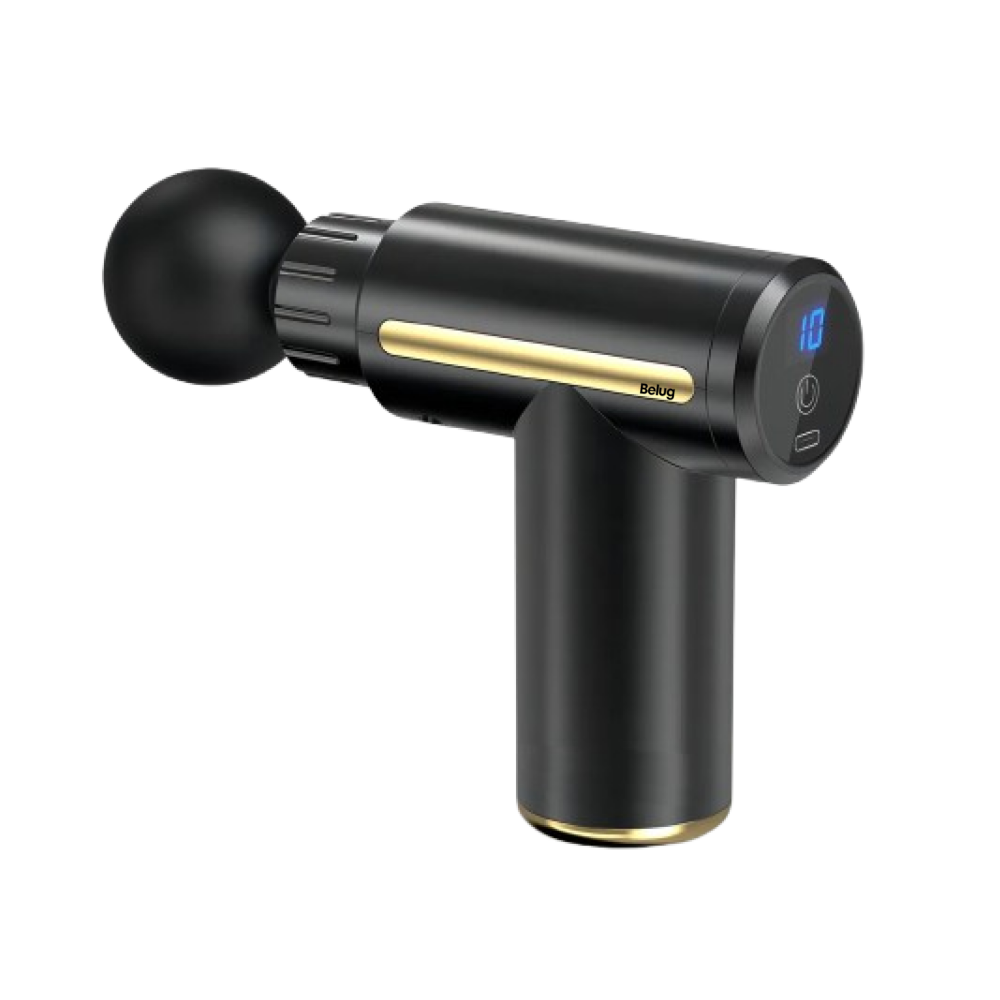 Foto 1 | Pistola De Masaje Muscular Masajeador Portátil Belug, Negro