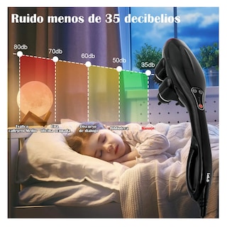 Foto 5 | Masajeadores Eléctricos, Pistola De Masaje Maquina De Masaje Lab.g, Negro