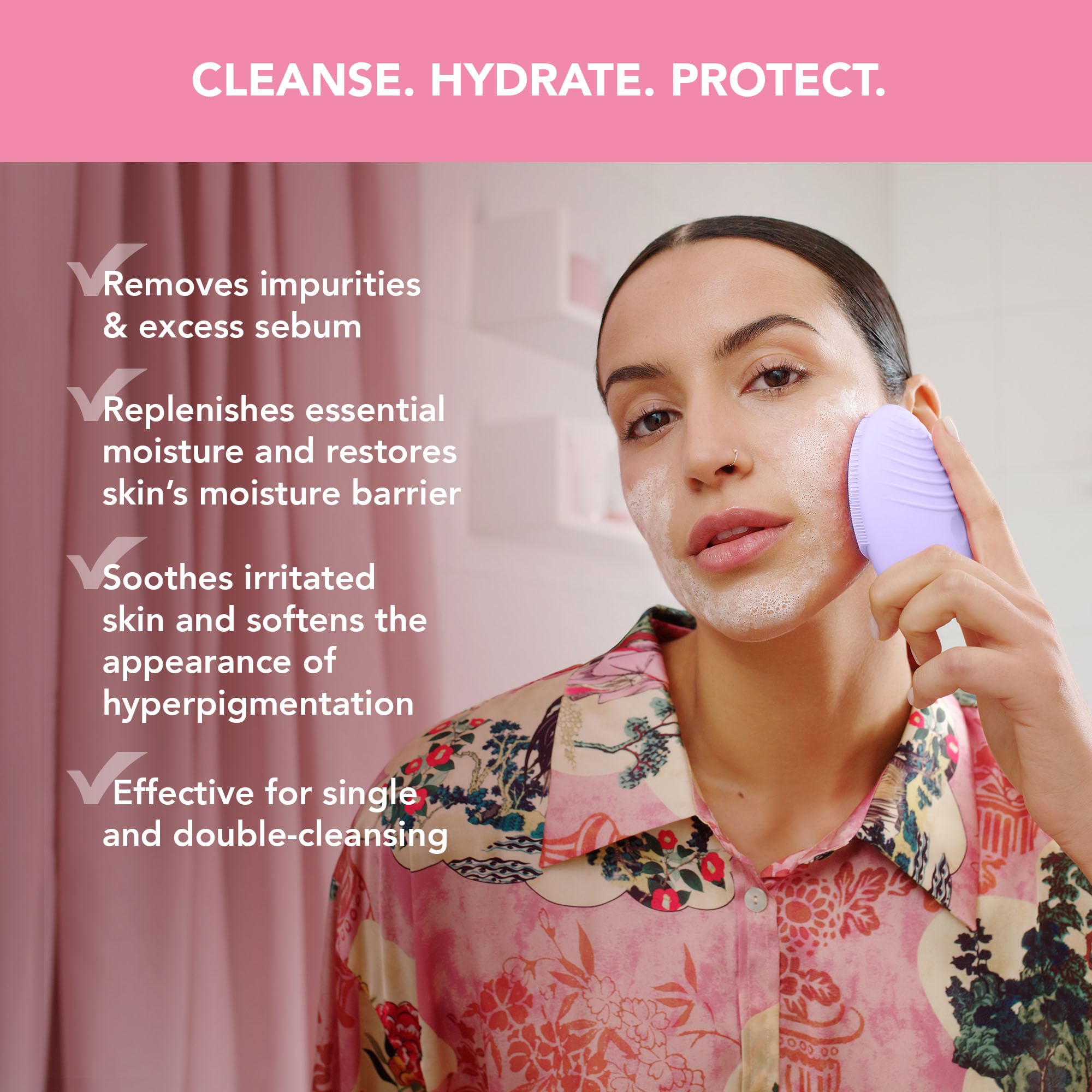 Foto 8 pulgar | Cepillo De Limpieza Facial Foreo Luna 4 Sensitive Con Limpiador - Venta Internacional.