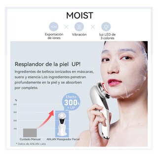 Foto 2 | Electroestimulador Facial Multifuncional Ultrasónico Lab.g, Blanco