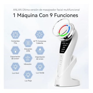 Foto 4 | Electroestimulador Facial Multifuncional Ultrasónico Lab.g, Blanco